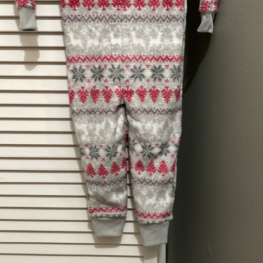 Toddler Winter Fleece Onesie Footless Pajamas - Picture 6 of 9